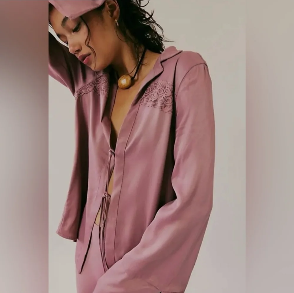 NWOT Free People Lucia Set in Nostalgia Rose size Xs, S, M - Picture 5 of 12